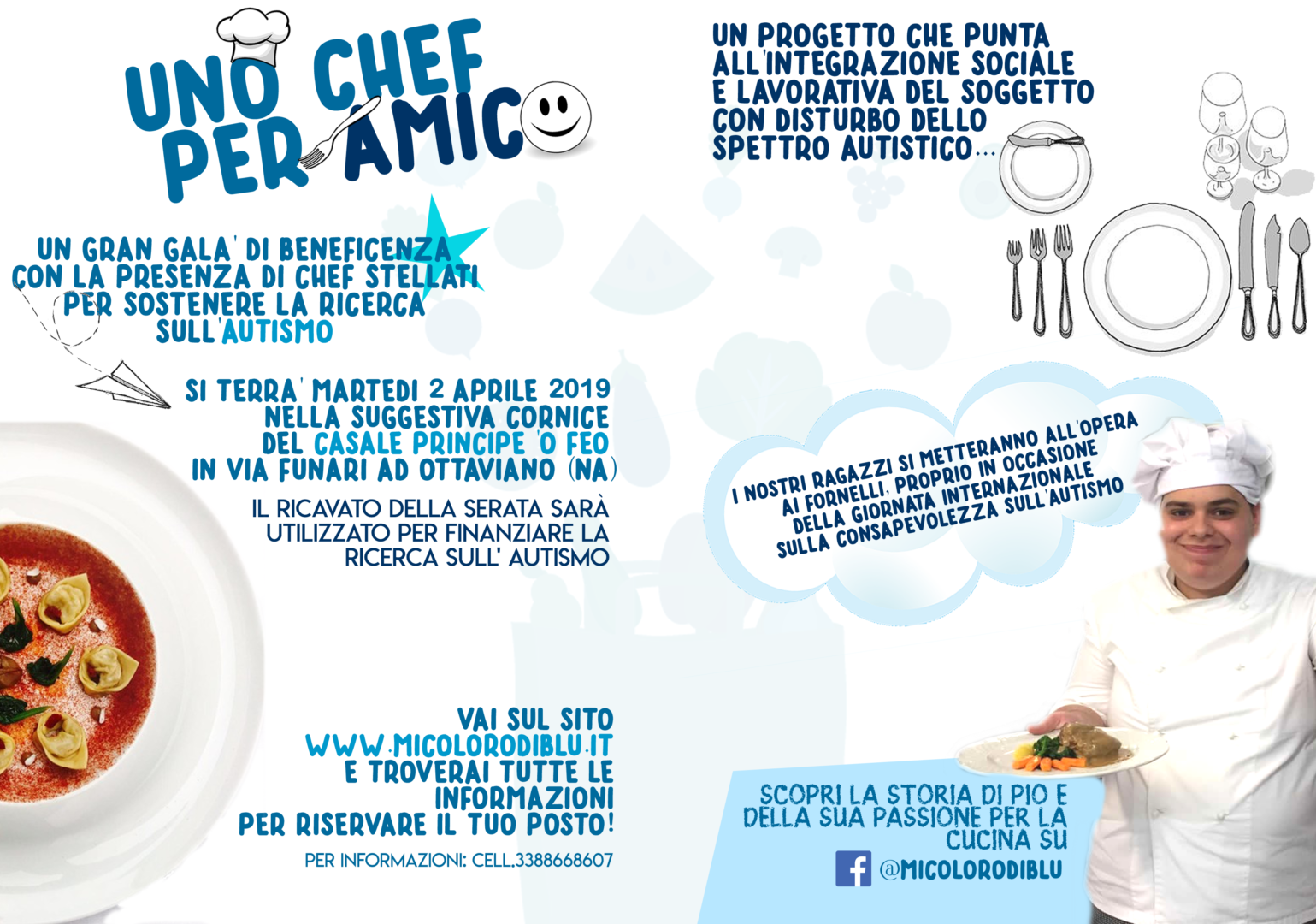 UNO CHEF PER AMICO | #micolorodiblu